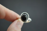 Edinburgh Castle Rock Sterling Silver Solitaire Ring