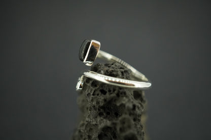 Edinburgh Cobblestone Trinity Black Ring