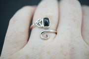 Edinburgh Cobblestone Trinity Black Ring