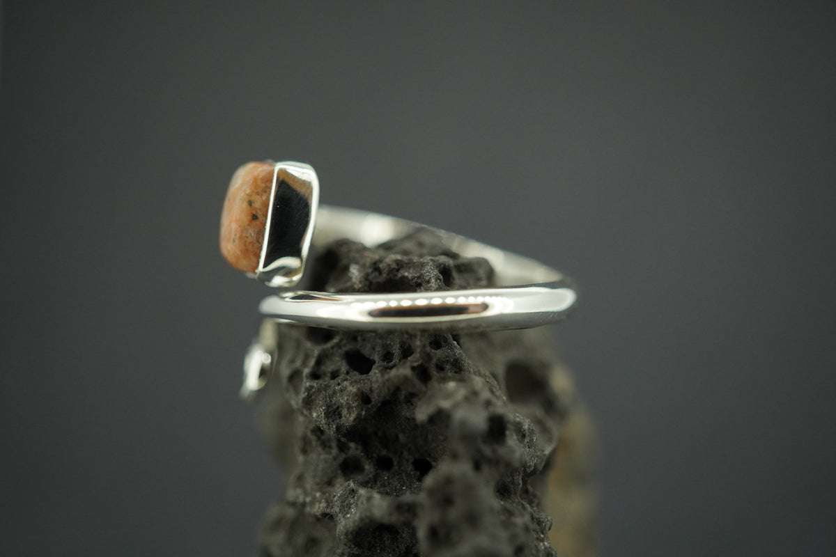 Edinburgh Cobblestone Trinity Pink Ring