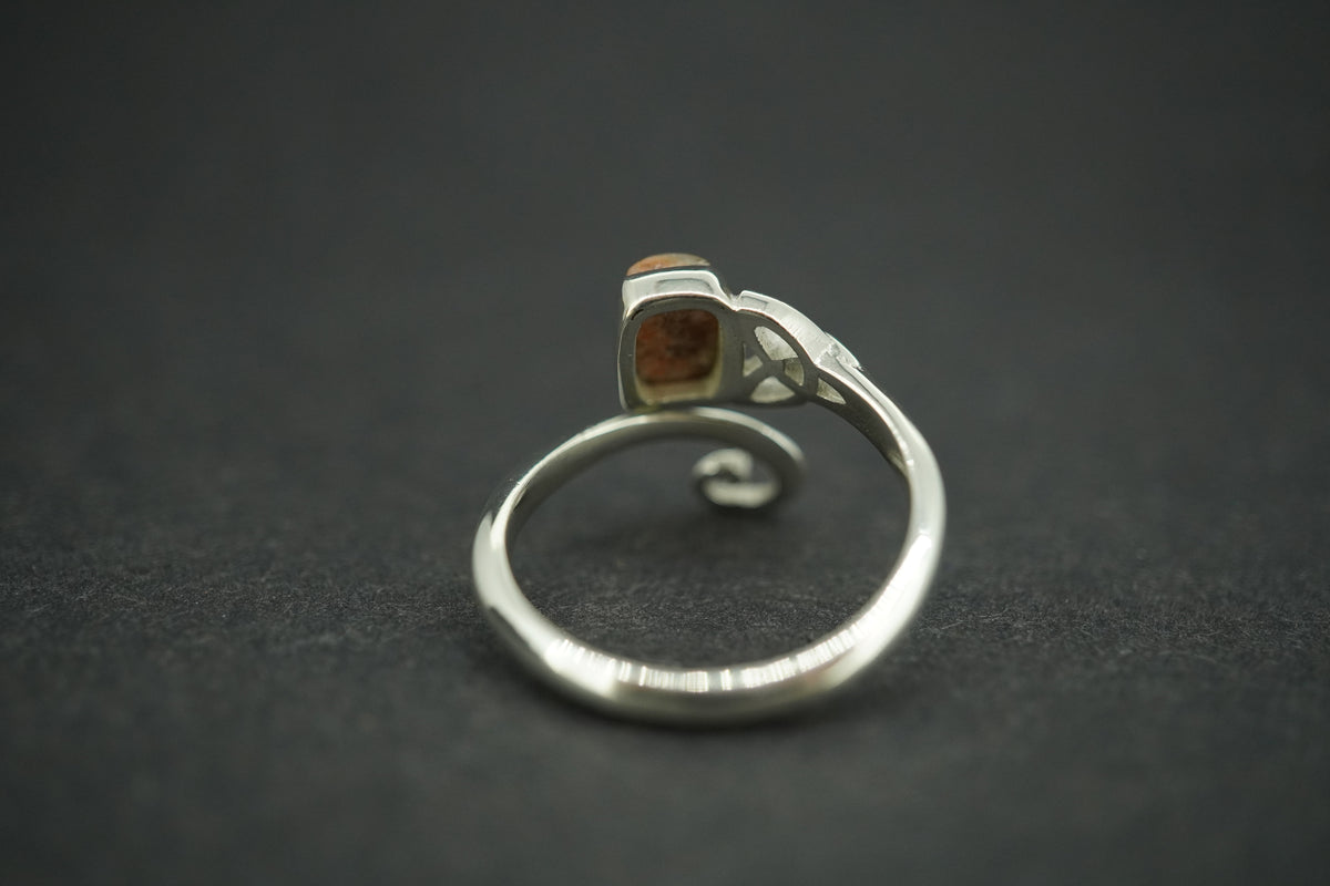 Edinburgh Cobblestone Trinity Pink Ring