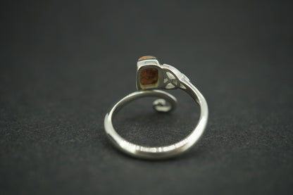 Edinburgh Cobblestone Trinity Pink Ring