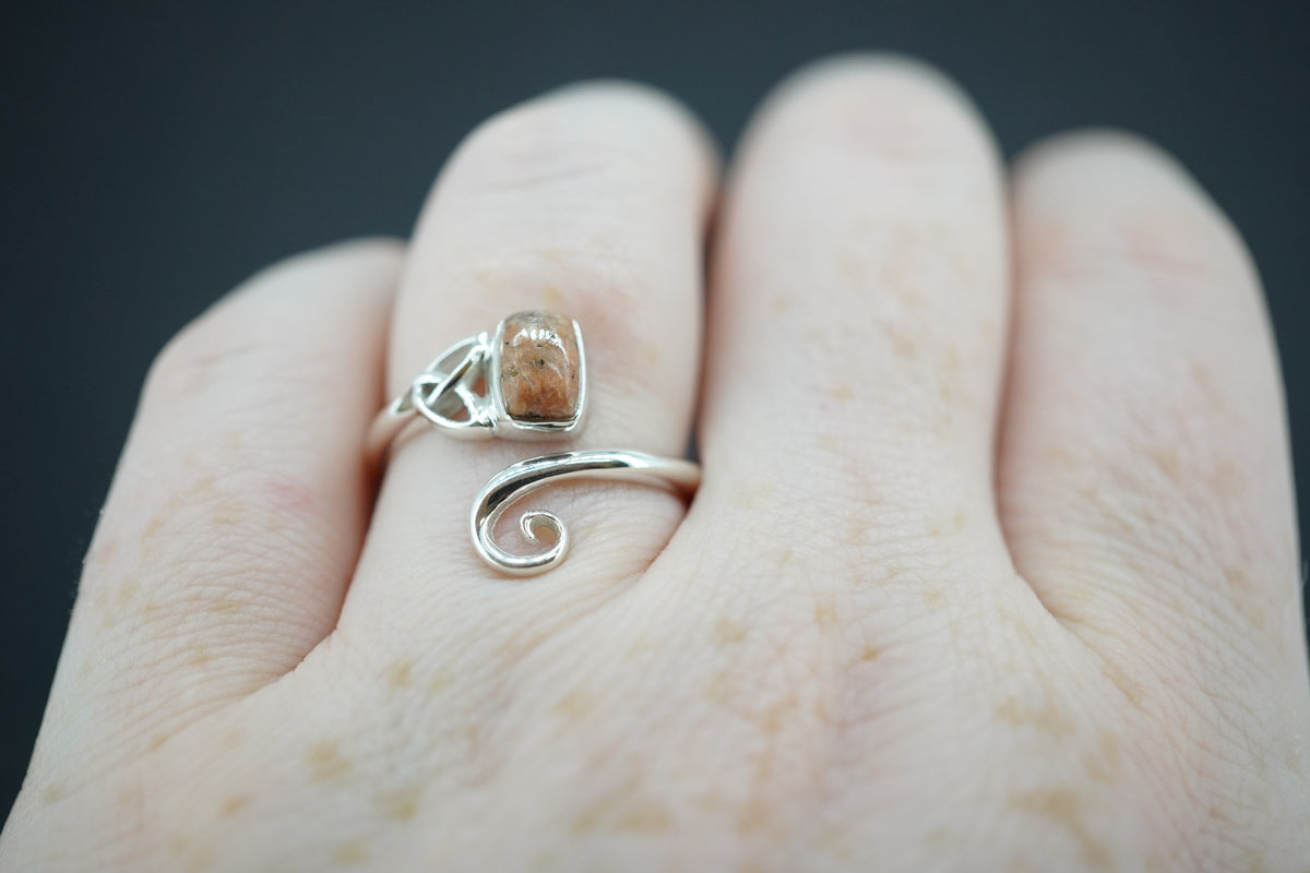 Edinburgh Cobblestone Trinity Pink Ring
