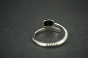 Edinburgh Cobblestone Black Wire Ring