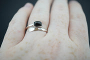 Edinburgh Cobblestone Black Wire Ring