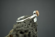 Edinburgh Cobblestone Pink Wire Ring