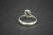 Cairngorm Quartz Sterling Silver Oblong Ring