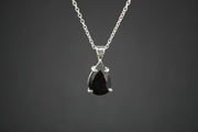Cairngorm Quartz Sterling Silver Drop Pendant