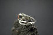 Citrine Sterling Silver Celtic Ring