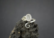 Kingdom 'Diamond' Sterling Silver Trinity Ring