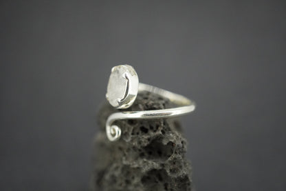 Kingdom 'Diamond' Sterling Silver Trinity Ring