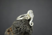 Kingdom 'Diamond' Sterling Silver Trinity Ring