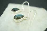 Labradorite Sterling Silver Drop Earrings