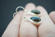 Labradorite Sterling Silver Drop Earrings