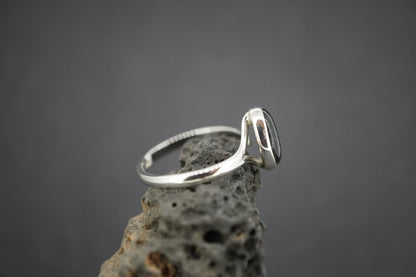 Labradorite Sterling Silver Oval Ring