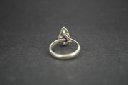 Amethyst Sterling Silver Solitaire Ring