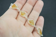 Citrine Sterling Silver Bracelet