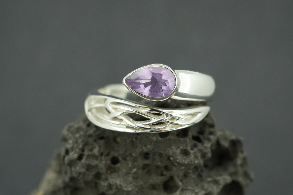 Brazilian Amethyst Sterling Silver Ring
