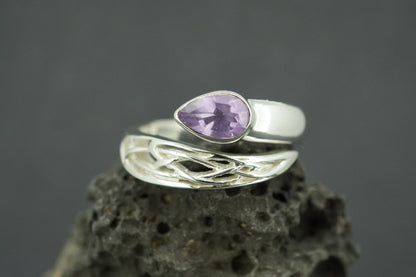 Brazilian Amethyst Sterling Silver Ring