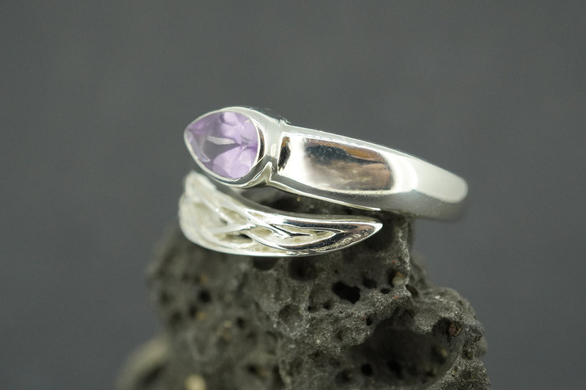 Brazilian Amethyst Sterling Silver Ring