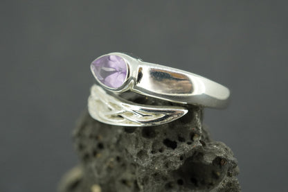 Brazilian Amethyst Sterling Silver Ring