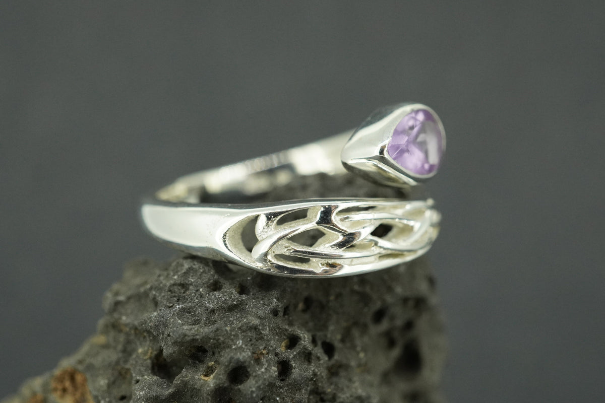 Brazilian Amethyst Sterling Silver Ring