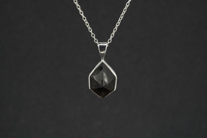 Cairngorm Quartz Sterling Silver Small Pendant