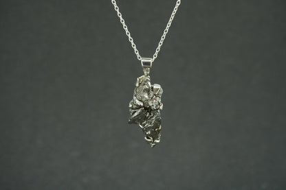 Meteorite Sterling Silver Pendant