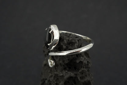 Edinburgh Castle Rock Sterling Silver Trinity Ring