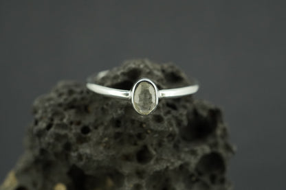 Cairngorm Smoky Quartz Petite Ring