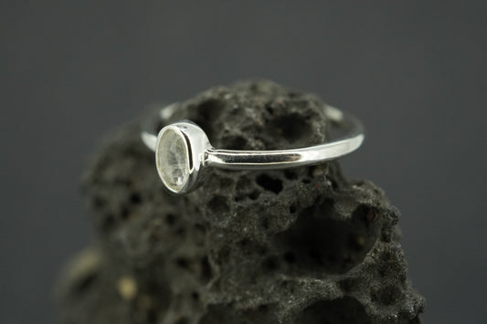 Cairngorm Smoky Quartz Petite Ring