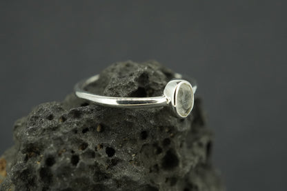Cairngorm Smoky Quartz Petite Ring