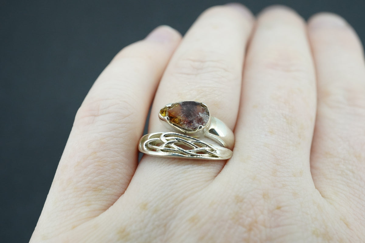 Melody's Stone Super Seven Medium Wrap Ring