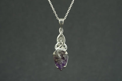 Melody's Stone Super Seven Sterling Silver Oval Pendant