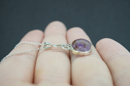 Melody's Stone Super Seven Sterling Silver Oval Celtic Pendant