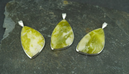 Highland Marble Sterling Silver Pendant