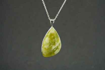 Highland Marble Sterling Silver Pendant