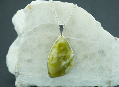 Highland Marble Sterling Silver Pendant