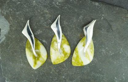 Highland Marble Sterling Silver Pendant