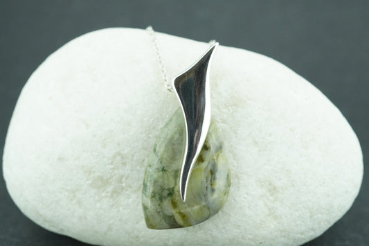 Skye Marble Sterling Silver Pendant