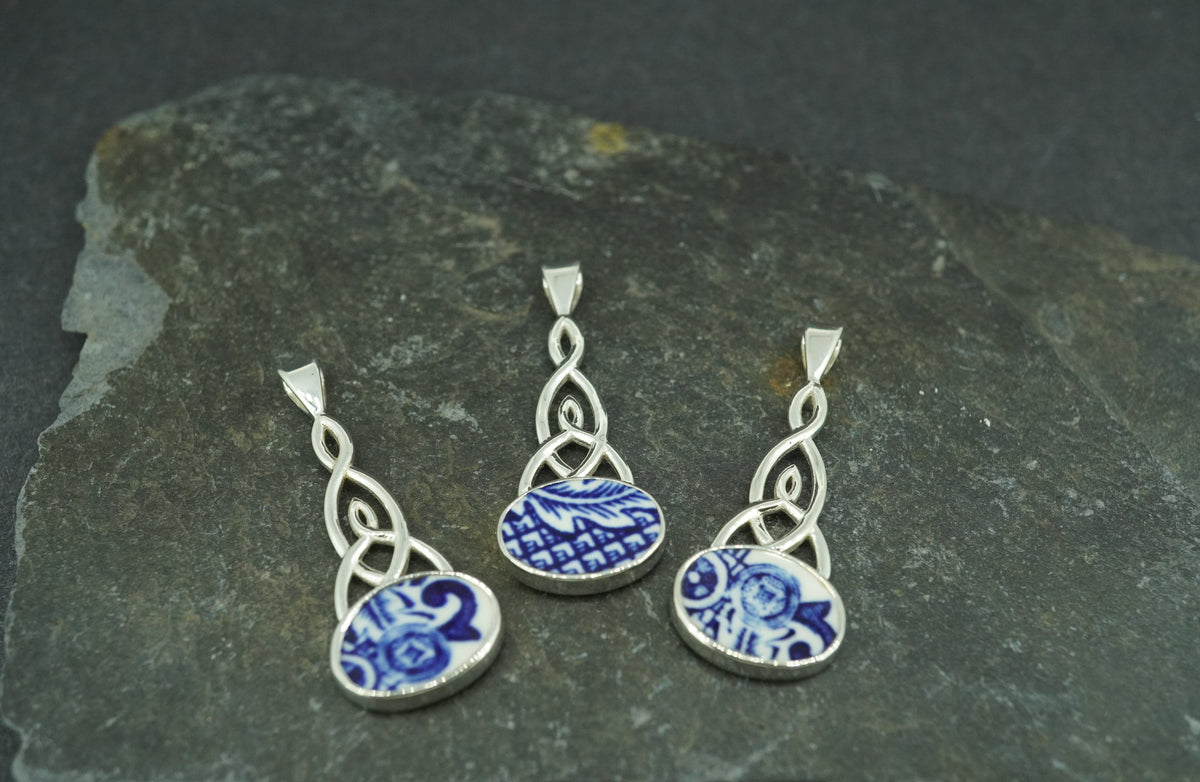 Old Willow Sterling Silver Celtic Pendant