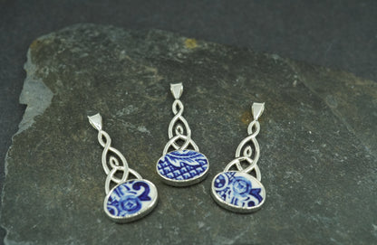 Old Willow Sterling Silver Celtic Pendant