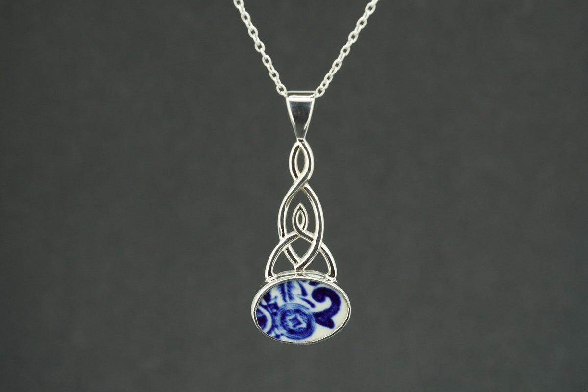 Old Willow Sterling Silver Celtic Pendant