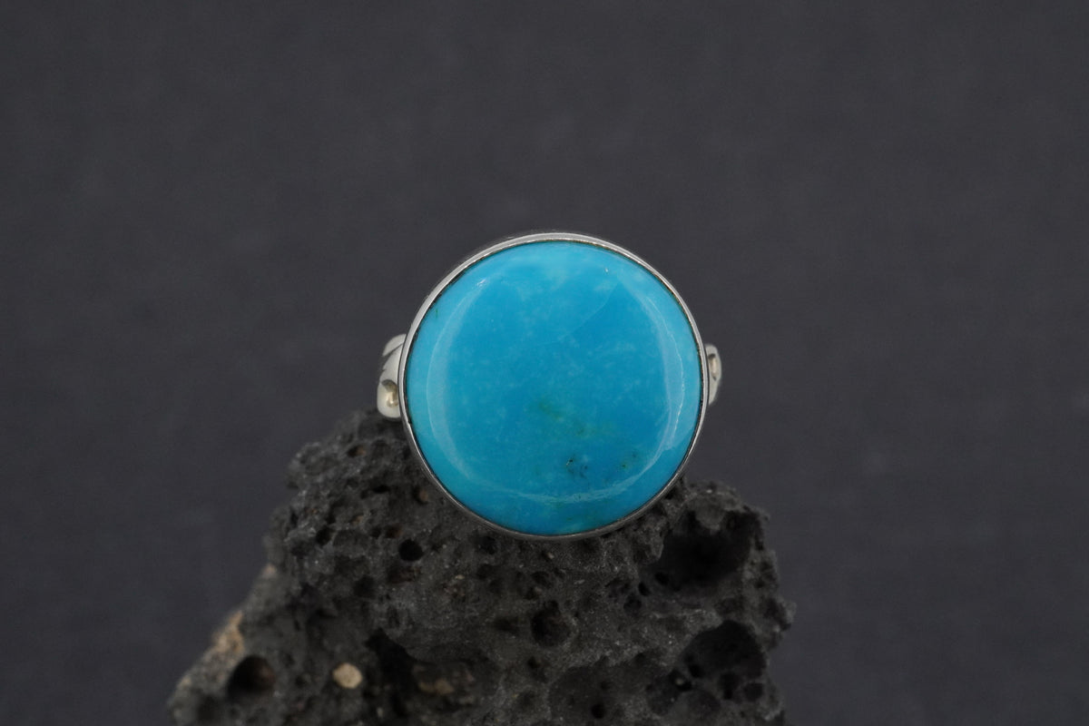 Turquoise Sterling Silver Fancy Ring