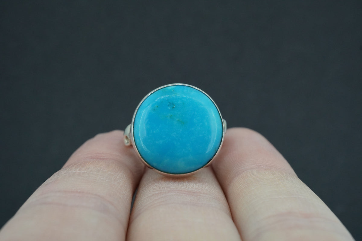 Turquoise Sterling Silver Fancy Ring
