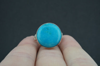 Turquoise Sterling Silver Fancy Ring