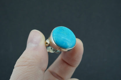 Turquoise Sterling Silver Fancy Ring