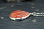Indian Carnelian Sterling Silver Pendant
