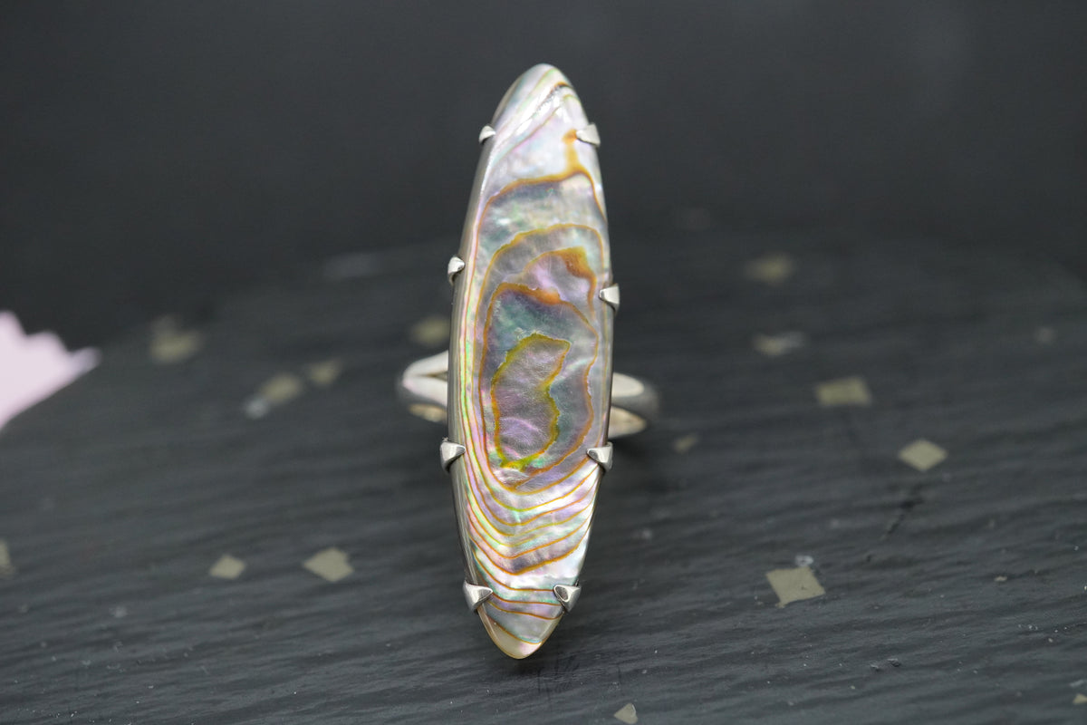 Paua Shell Ring