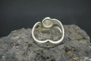 Moonstone Sterling Silver Wrap Ring